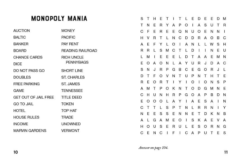 Aperçu du contenu 4_Sip & Solve Mini Word Search Puzzles