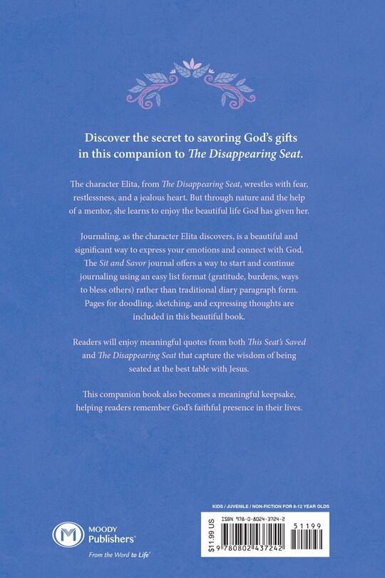 Back cover_Sit and Savor Journal