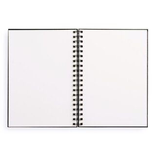 Sample content_Sketchbook (Basic Medium Spiral Black)