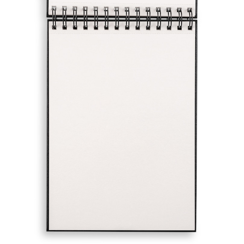 Aperçu du contenu_Sketchbook (Basic Medium Spiral Fliptop Landscape Black)