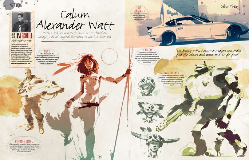 Aperçu du contenu_Sketchbook