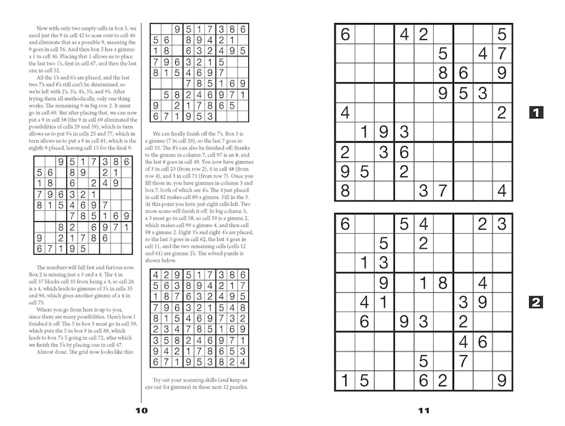 Sample content 4_Skill Builder Sudoku: Easy to Medium