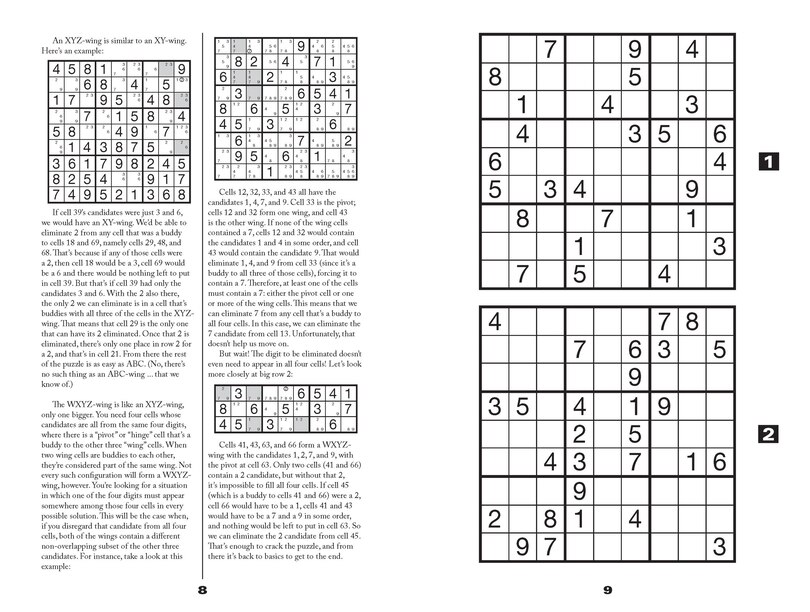Sample content 4_Skill Builder Sudoku: Hard to Expert