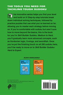Back cover_Skill Builder Sudoku: Medium to Hard