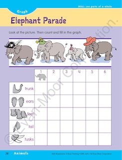 Aperçu du contenu 2_Skill Sharpeners: Critical Thinking, Grade 1 Workbook