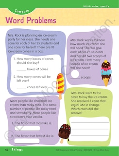 Sample content 4_Skill Sharpeners: Critical Thinking, Grade 3 Workbook