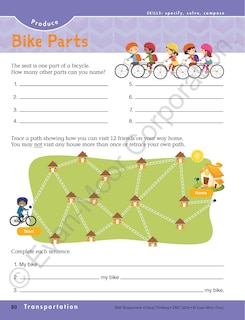 Aperçu du contenu 3_Skill Sharpeners: Critical Thinking, Grade 4 Workbook