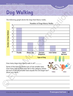 Aperçu du contenu 4_Skill Sharpeners: Critical Thinking, Grade 4 Workbook