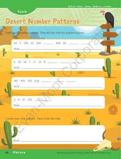 Aperçu du contenu 2_Skill Sharpeners: Critical Thinking, Grade 5 Workbook