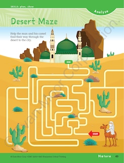 Aperçu du contenu 5_Skill Sharpeners: Critical Thinking, Grade 5 Workbook