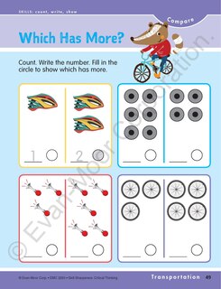 Sample content 3_Skill Sharpeners: Critical Thinking, Kindergarten Workbook