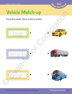 Sample content 4_Skill Sharpeners: Critical Thinking, Kindergarten Workbook