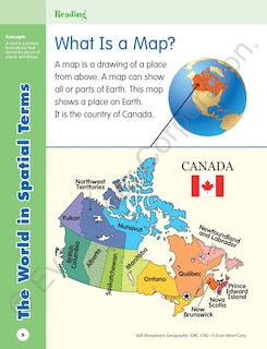 Sample content 2_Skill Sharpeners: Geography, Grade 2 Workbook