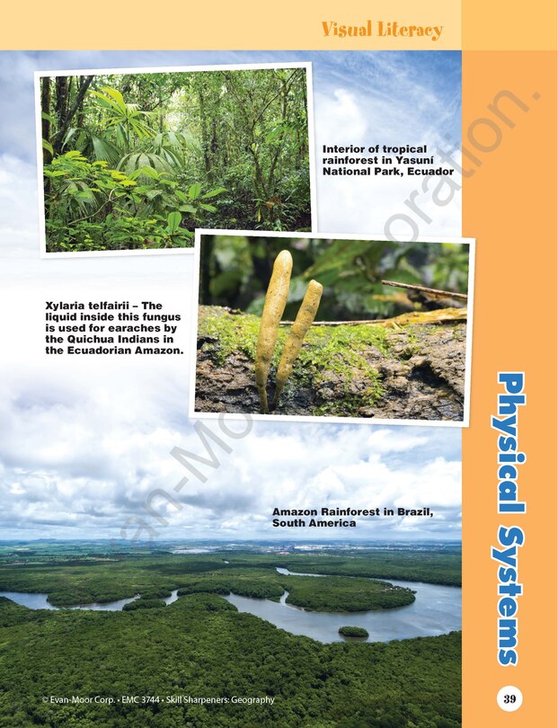 Sample content 3_Skill Sharpeners: Geography, Grade 4 Workbook