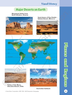 Sample content 3_Skill Sharpeners: Geography, Grade 5 Workbook