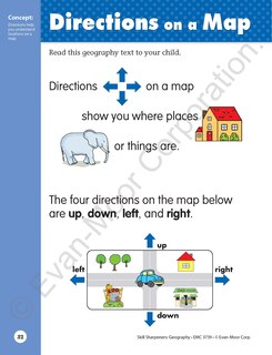 Sample content 2_Skill Sharpeners: Geography, PreK Workbook