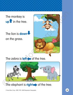 Sample content 3_Skill Sharpeners: Geography, PreK Workbook