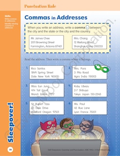 Sample content 4_Skill Sharpeners: Grammar & Punctuation, Grade 2 Workbook