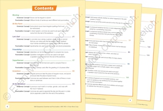 Aperçu du contenu_Skill Sharpeners: Grammar & Punctuation, Grade 3 Workbook