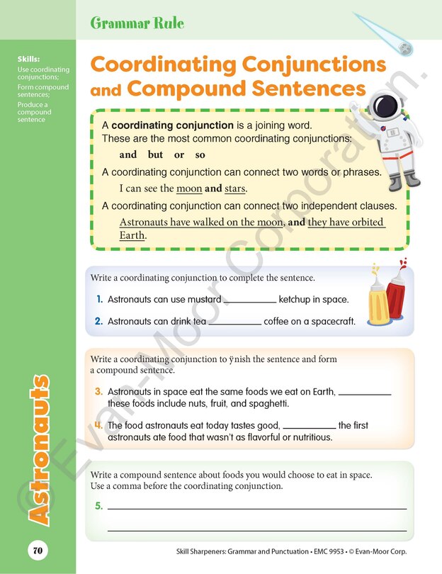 Aperçu du contenu 3_Skill Sharpeners: Grammar & Punctuation, Grade 3 Workbook