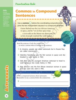 Aperçu du contenu 5_Skill Sharpeners: Grammar & Punctuation, Grade 3 Workbook