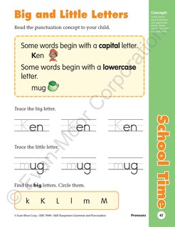 Sample content 5_Skill Sharpeners: Grammar & Punctuation, PreK Workbook