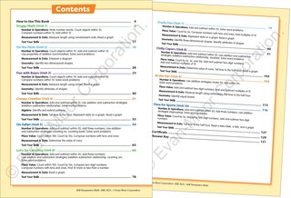 Sample content_Skill Sharpeners: Math, Grade 1 Workbook