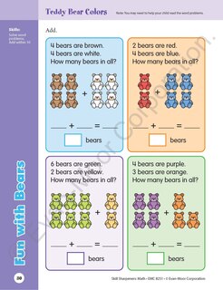 Sample content 2_Skill Sharpeners: Math, Grade 1 Workbook