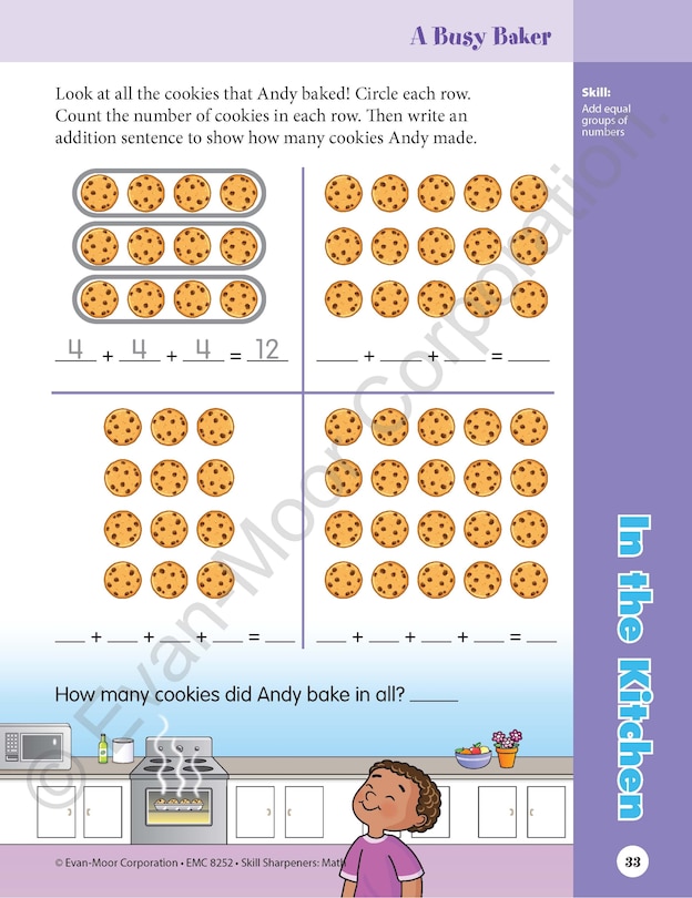 Sample content 2_Skill Sharpeners: Math, Grade 2
