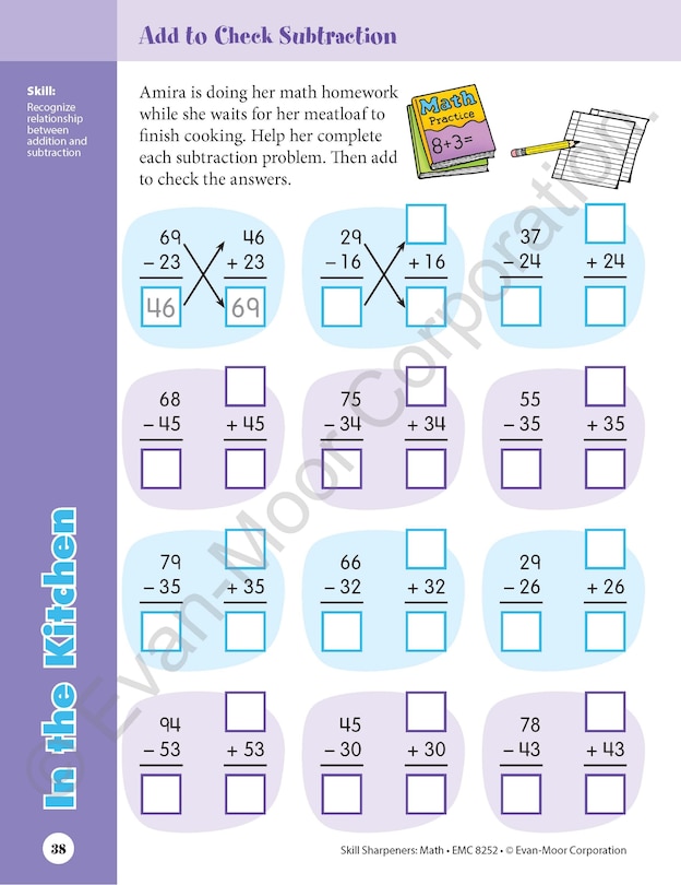 Sample content 5_Skill Sharpeners: Math, Grade 2