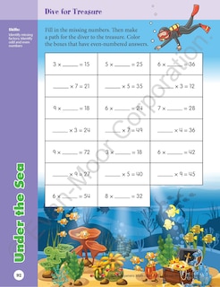 Sample content 2_Skill Sharpeners: Math, Grade 3 Workbook