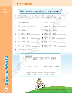 Sample content 2_Skill Sharpeners: Math, Grade 4 Workbook