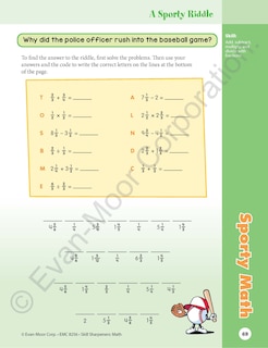 Sample content 2_Skill Sharpeners: Math, Grade 6