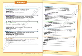 Sample content_Skill Sharpeners: Math, Grade K