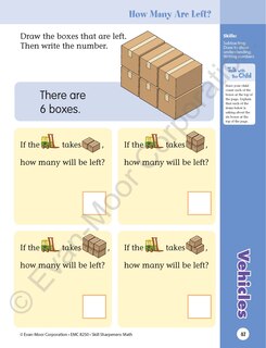 Sample content 2_Skill Sharpeners: Math, Grade K