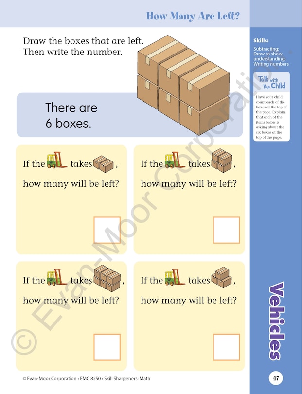 Sample content 2_Skill Sharpeners: Math, Grade K