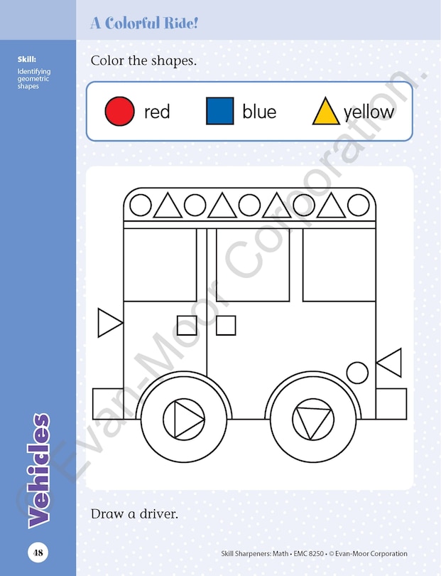 Sample content 3_Skill Sharpeners: Math, Grade K