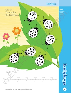 Aper&ccedil;u du contenu 2_Skill Sharpeners: Math, Grade Prek