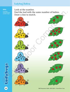 Aper&ccedil;u du contenu 3_Skill Sharpeners: Math, Grade Prek