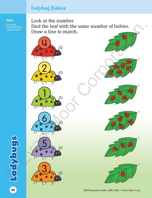 Aper&ccedil;u du contenu 3_Skill Sharpeners: Math, Grade Prek