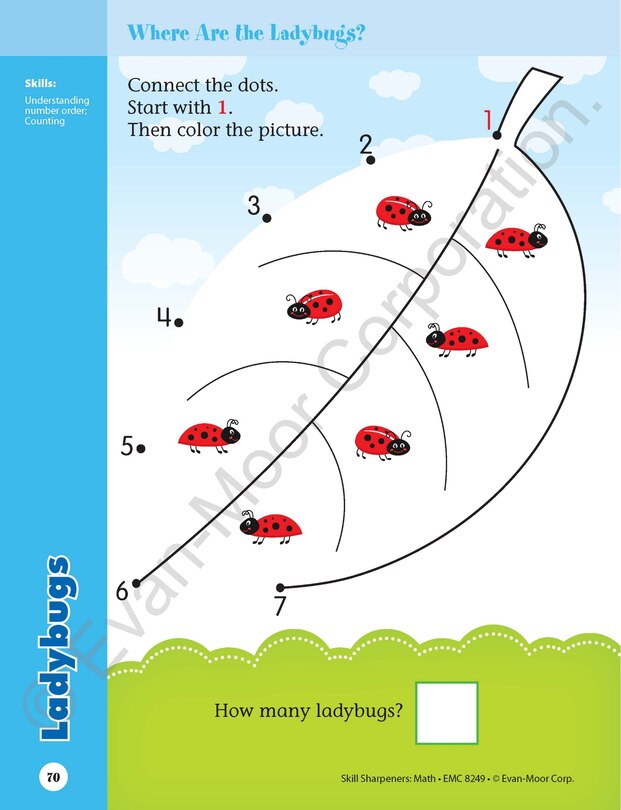 Aper&ccedil;u du contenu 5_Skill Sharpeners: Math, Grade Prek