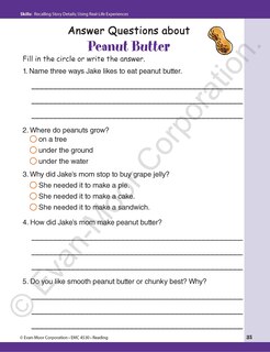 Aperçu du contenu 4_Skill Sharpeners: Reading, Grade 2 Workbook