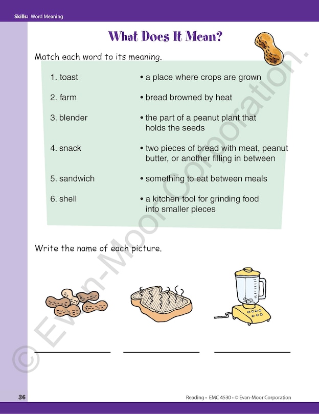 Aperçu du contenu 5_Skill Sharpeners: Reading, Grade 2 Workbook