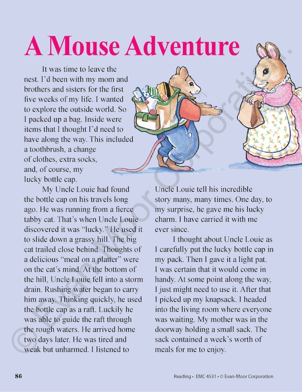 Sample content 2_Skill Sharpeners: Reading, Grade 3 Workbook