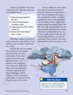 Sample content 3_Skill Sharpeners: Reading, Grade 3 Workbook