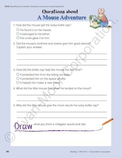Sample content 4_Skill Sharpeners: Reading, Grade 3 Workbook