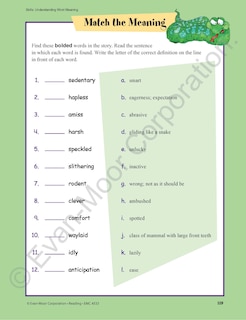 Sample content 5_Skill Sharpeners: Reading, Grade 5 Workbook