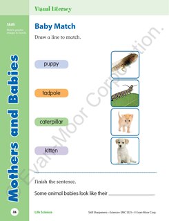 Sample content 4_Skill Sharpeners: Science, Grade 1 Workbook