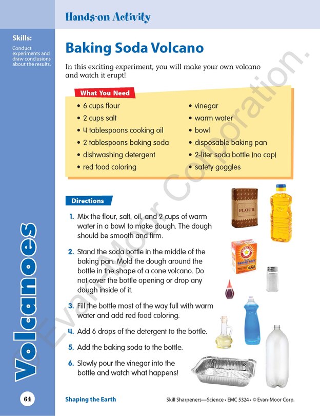 Aperçu du contenu 5_Skill Sharpeners: Science, Grade 4 Workbook