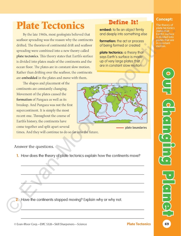 Aperçu du contenu 3_Skill Sharpeners: Science, Grade 6 Workbook